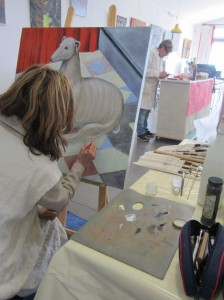 Cours de peinture à la carte