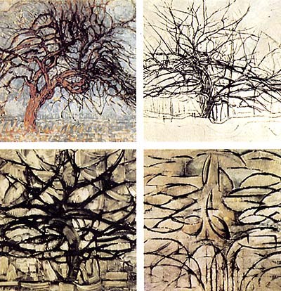 Piet Mondrian Arbres